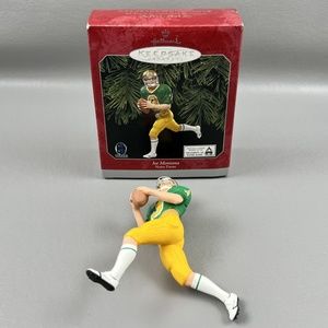 Hallmark Joe Montana Notre Dame Football Christmas Ornament 1998 Score Board